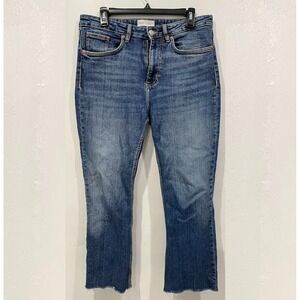 Zara Women's Jeans Size 8‎ Straight Fit Blue Jeans Denim